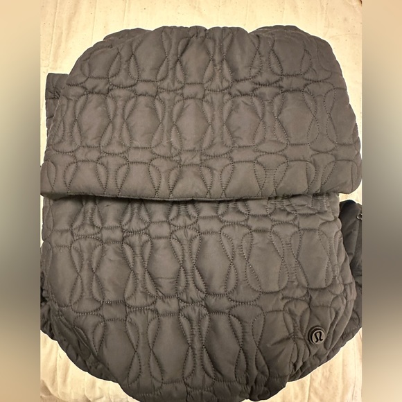 lululemon athletica Bags Lululemon Quilted Embrace Backpack Black